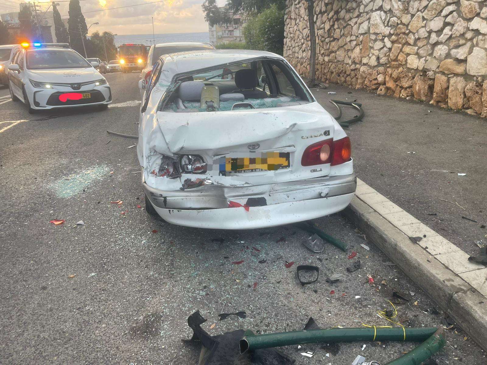 תאונה 2 צילום דוברות שירותי כבאות והצלה מחוז חוף